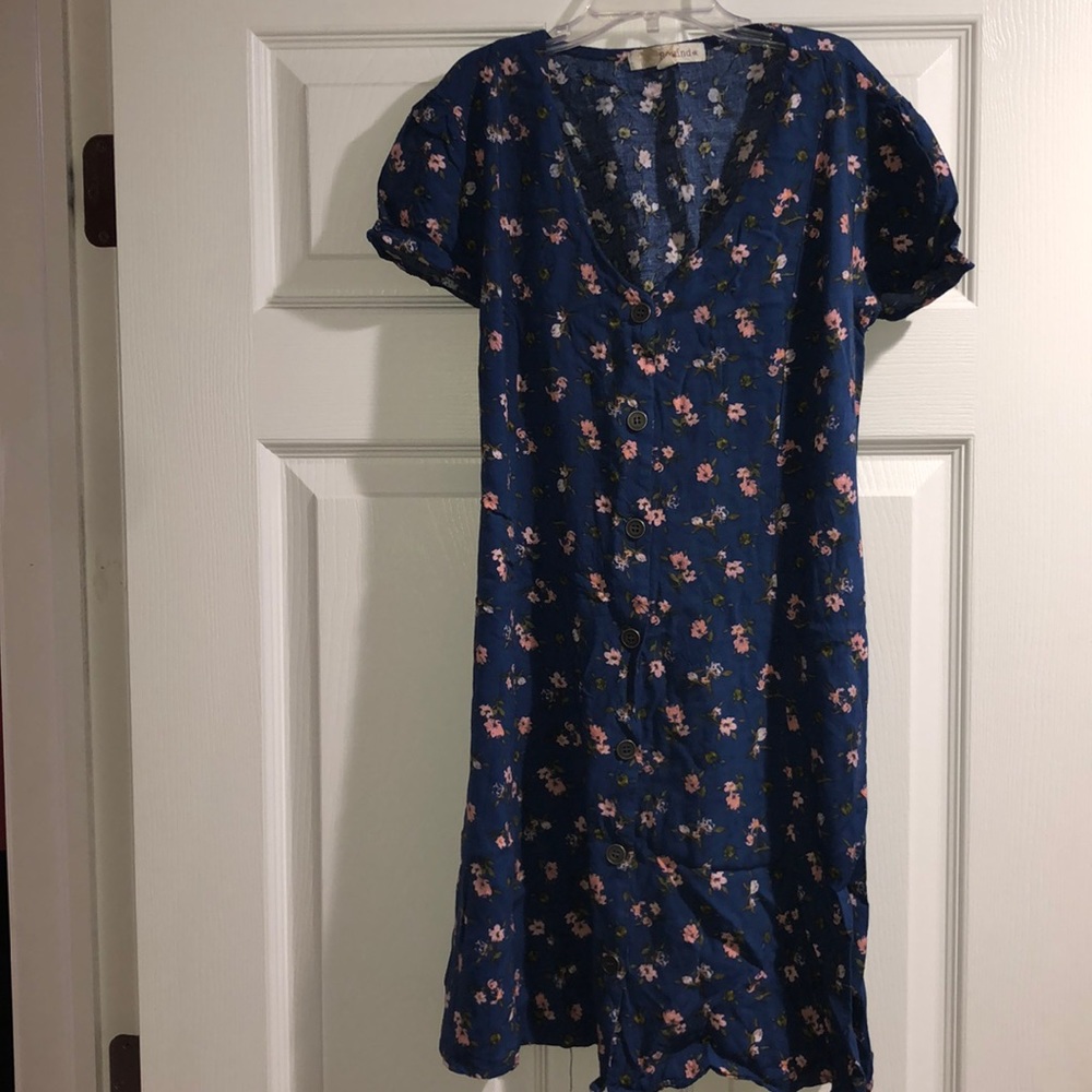 Floral mini dress